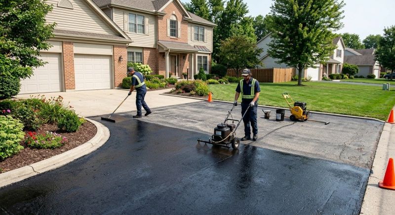 Asphalt Driveway Resurfacing in Columbus, OH
