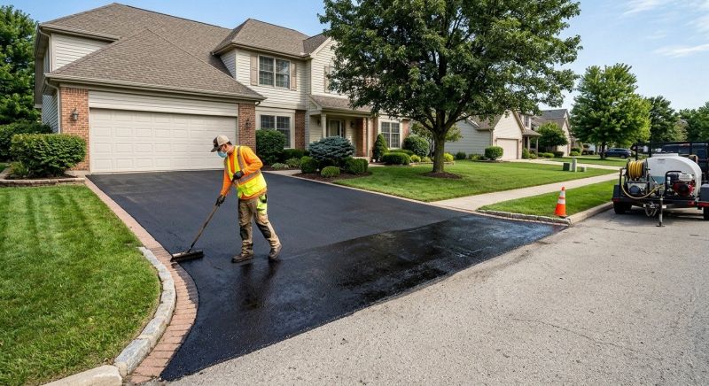 Asphalt Driveway Resurfacing in Columbus, OH