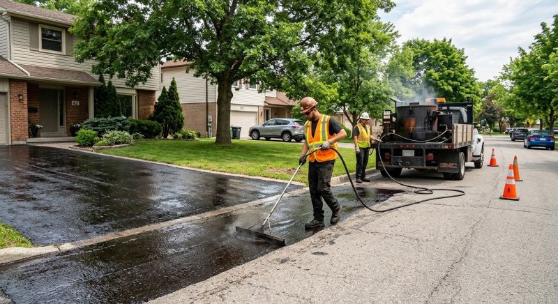 Asphalt Driveway Sealing in Miami Dade County, FL
