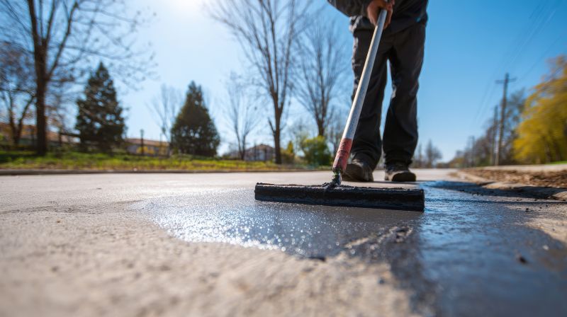 Asphalt Driveway Sealing in Greenville, SC