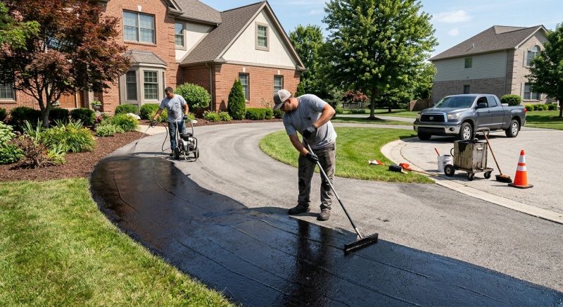 Asphalt Driveway Sealing in San Antonio, TX