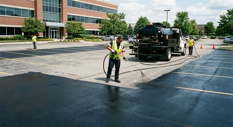 Commercial Asphalt Sealing in Columbus, OH