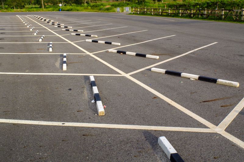 Parking Garage Striping in Roswell, GA