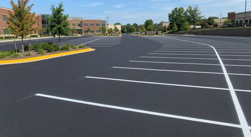 Parking Line Painting in Alpharetta, GA