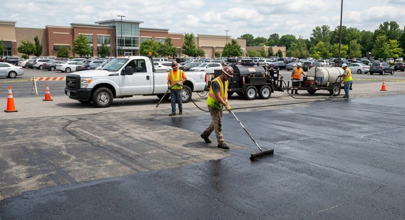 Parking Lot Resurfacing in Columbus, OH