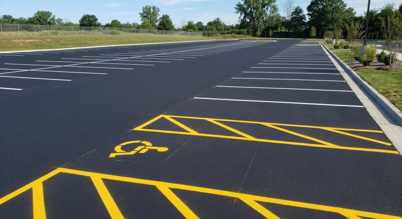 Parking Space Marking in Alpharetta, GA