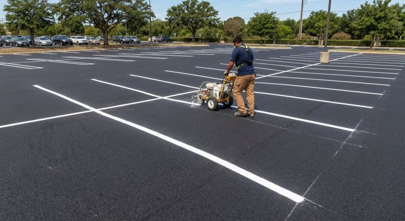 Pavement Striping Service in Lawrenceville, GA