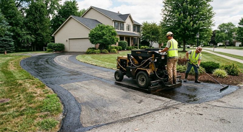 Driveway Slurry Sealing in Fort Collins, CO